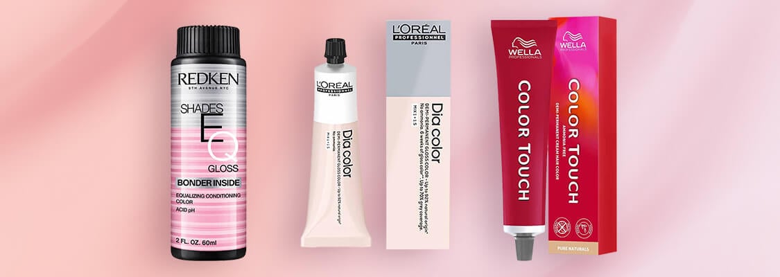 Demi-permanent toners products