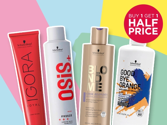 Save Across Shwazkopf Colour and Haircare Products