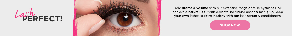 Ardell Lash Banner | Get the perfect eyelashes with the Ardell Range