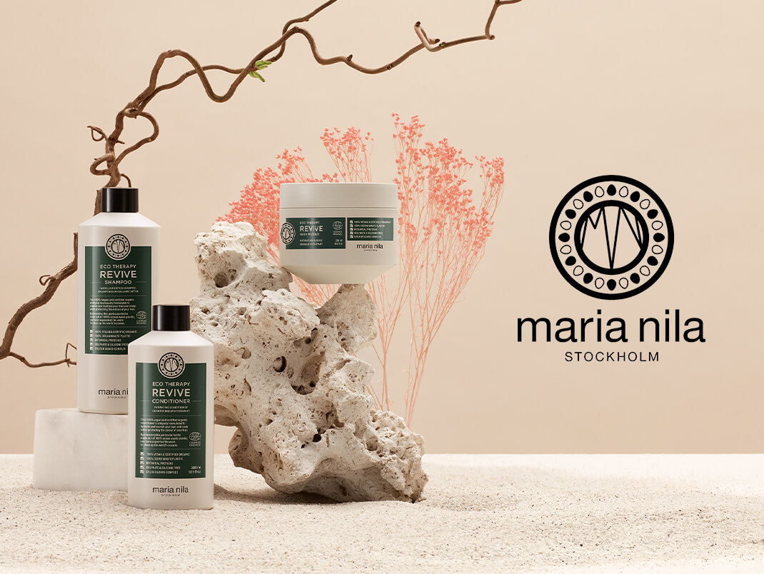 Maria Nila (brand log) Eco Therapy Revive.