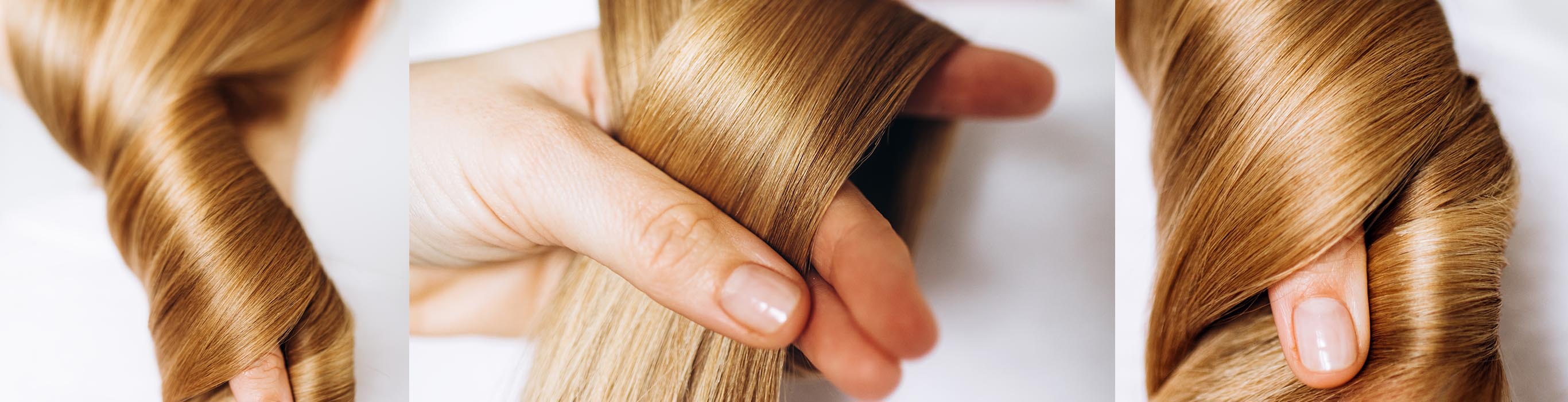 Blending in grey roots with coloured hair