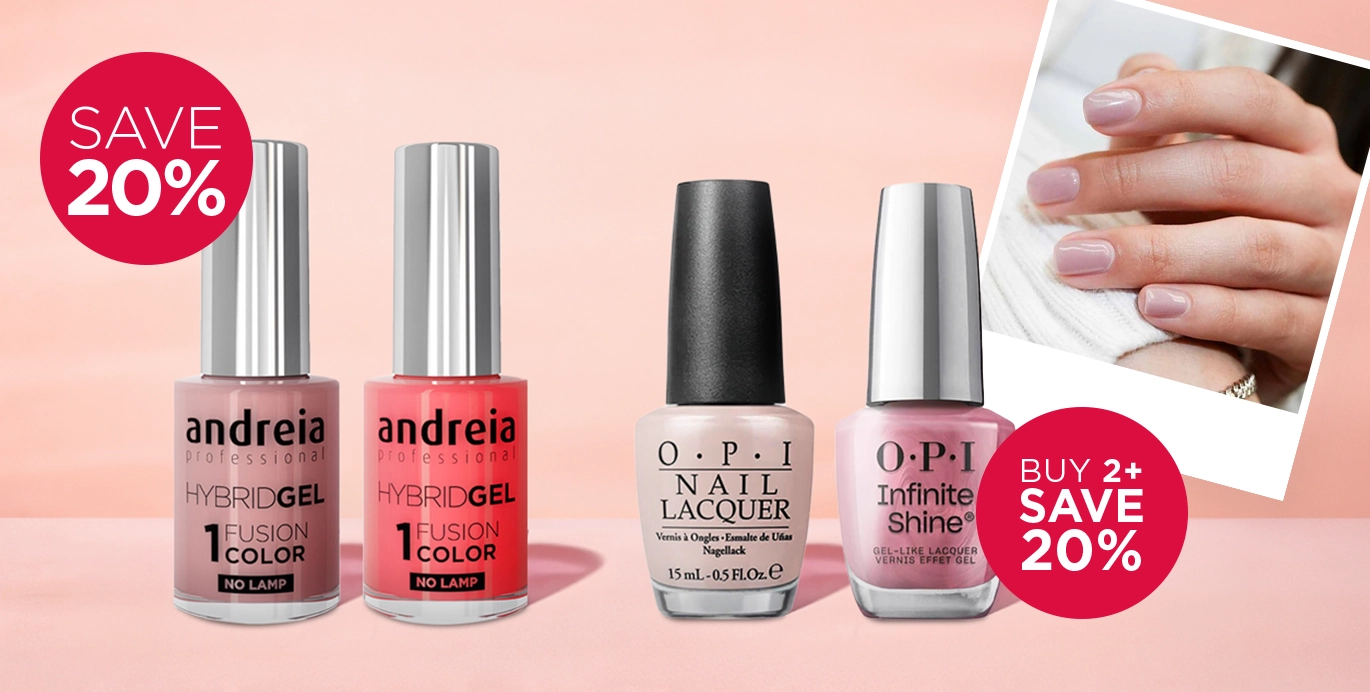 Save on Nail Essentials, offers across polish, gel and pro essentials