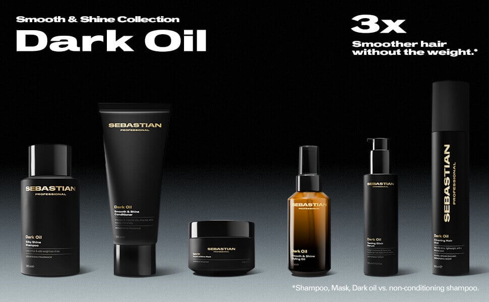Sebastian Professional Dark Oil range