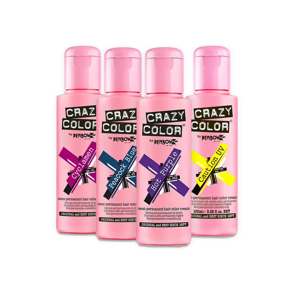 Crazy Color Semi Permanent Hair Colour Cream