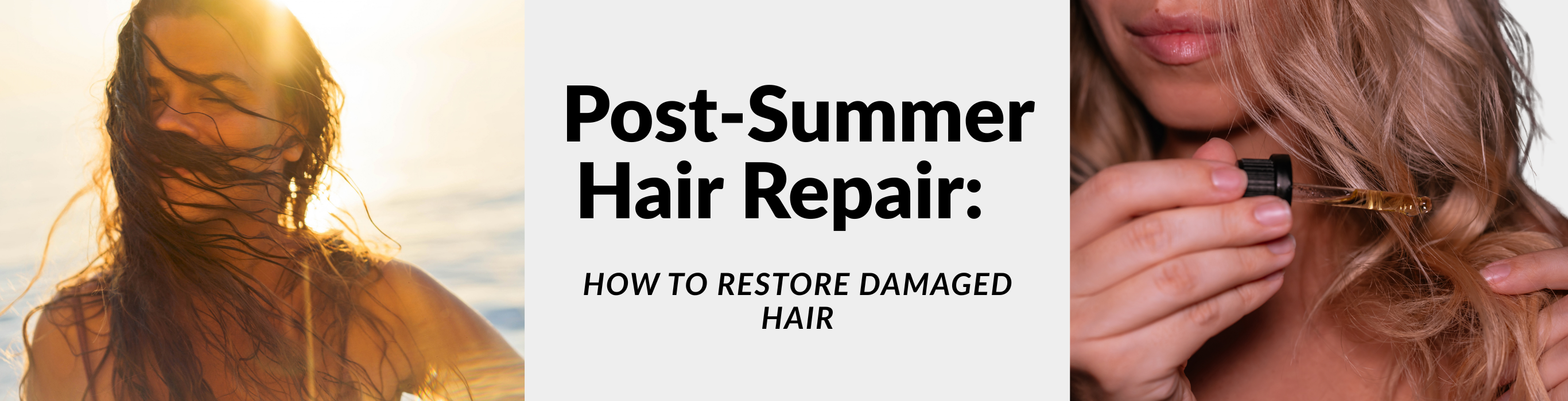 post-summer hair repair