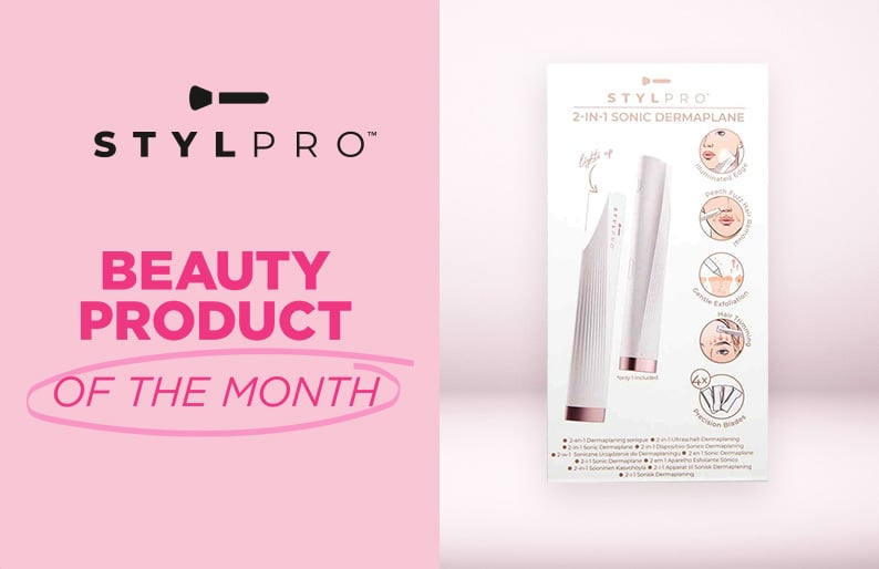 Beauty Product of the month: Stylpro 2-in-1 Sonic Dermaplane.