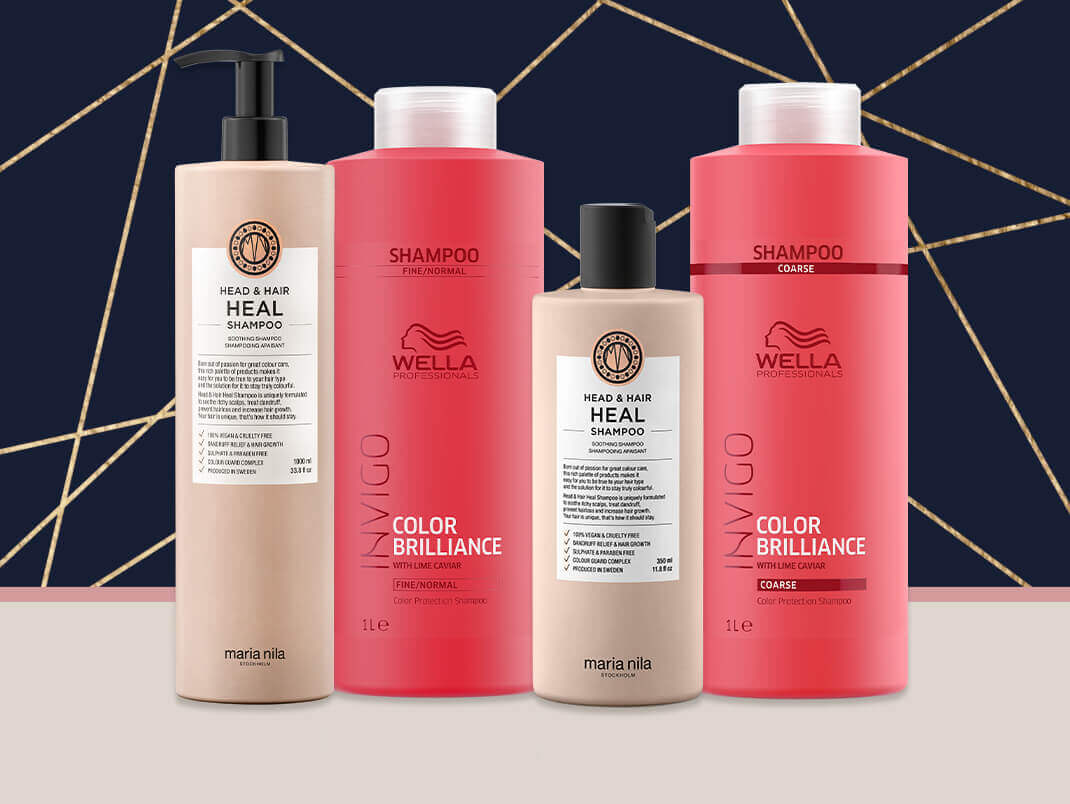 Smooth, soft and shiny, who doesn't love healthy-looking hair. Explore our range of top quality brands including Wella, Maria Nila and Olaplex.