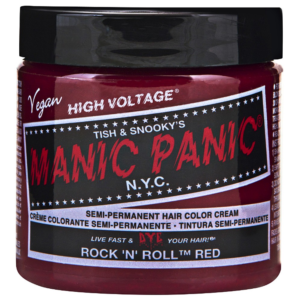 Manic Panic High Voltage Semi Permanent Hair Colour Cream - Rock ’N’ Roll Red 118ml