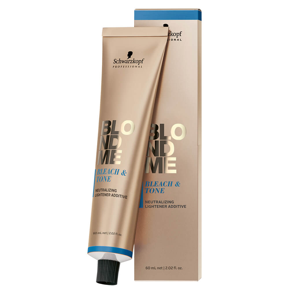 Schwarzkopf Professional BlondMe Bleach & Tone Permanent Hair Colour - Matt 60ml