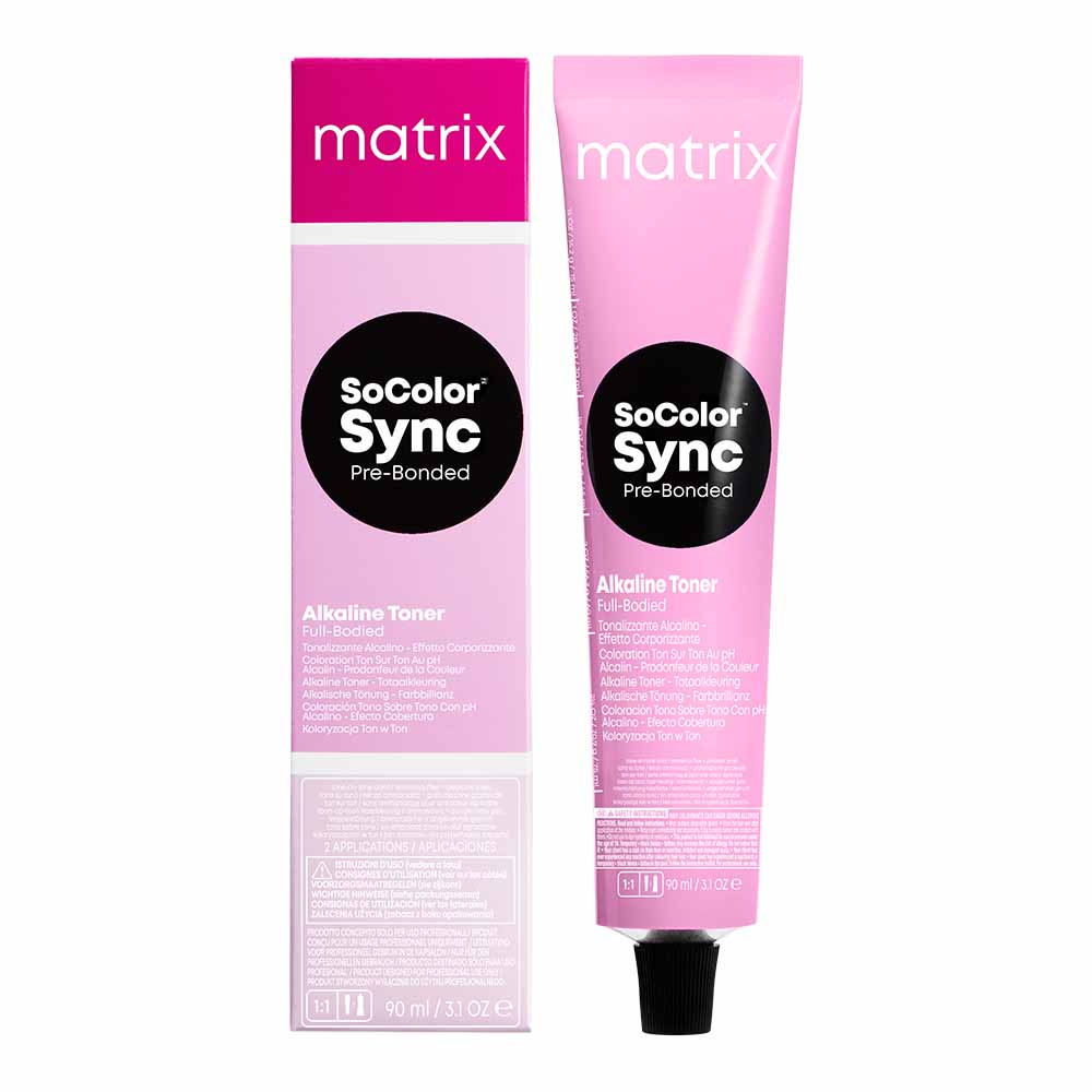 Matrix SoColor Sync Pre-Bonded Alkaline Toner, Silver Lining - 4P 90ml