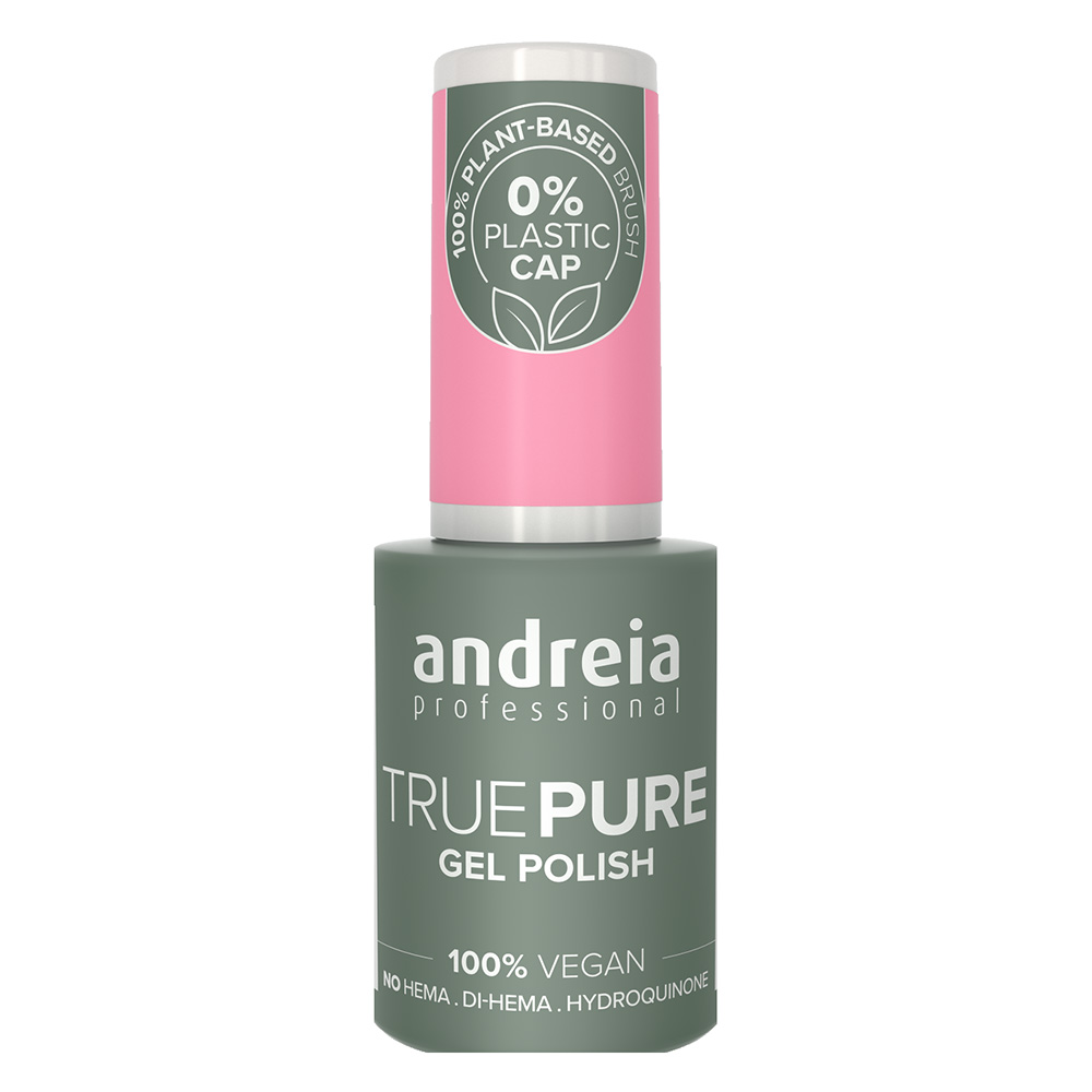 Andreia Professional True Pure T18 Bubblegum Pink - Hema Free Gel Polish, 10.5ml