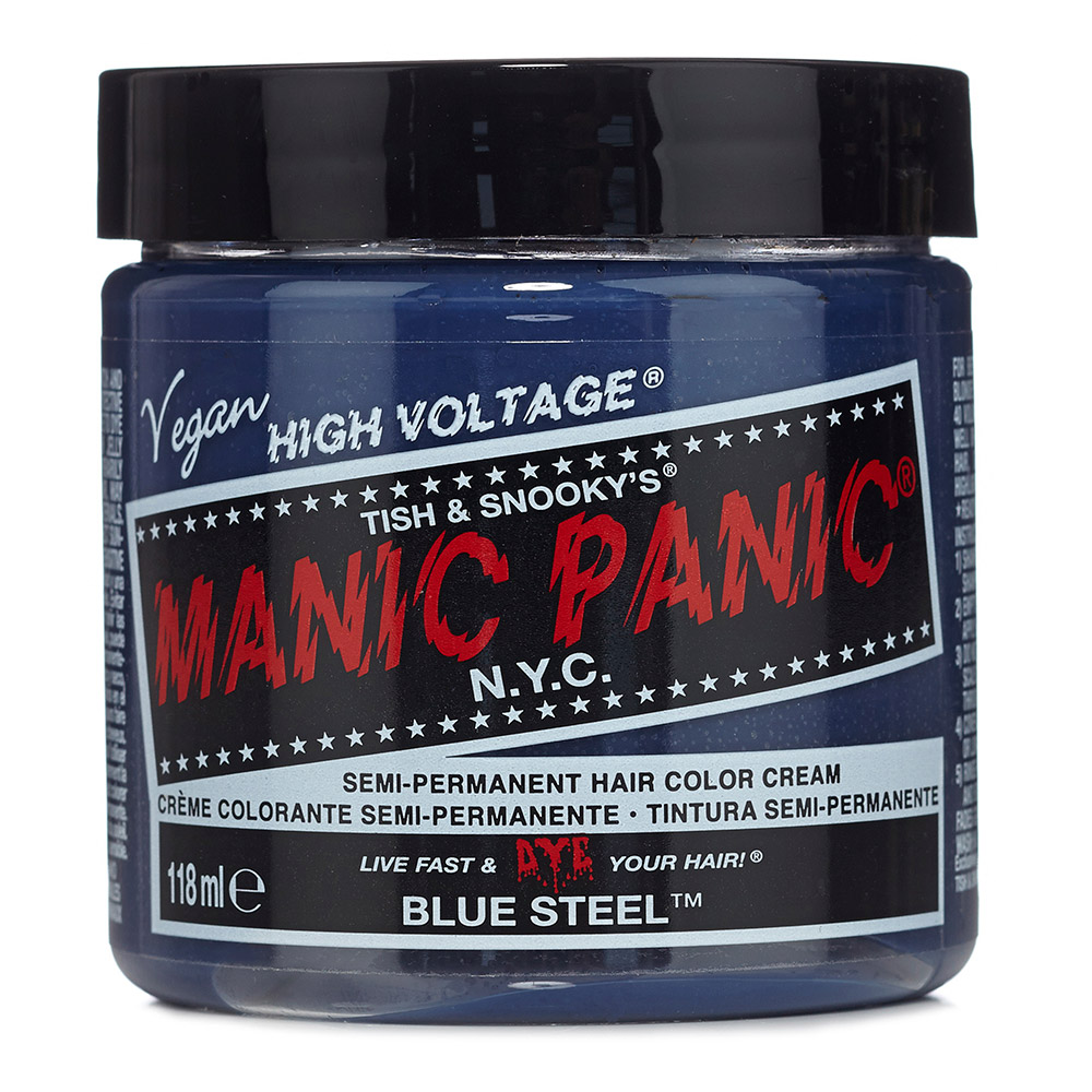 Manic Panic High Voltage Semi Permanent Hair Colour Cream - Blue Steel 118