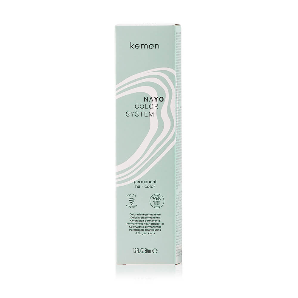 Kemon Nayo Permanent Hair Colour - 4.81 Ash Pearl Brown 50ml