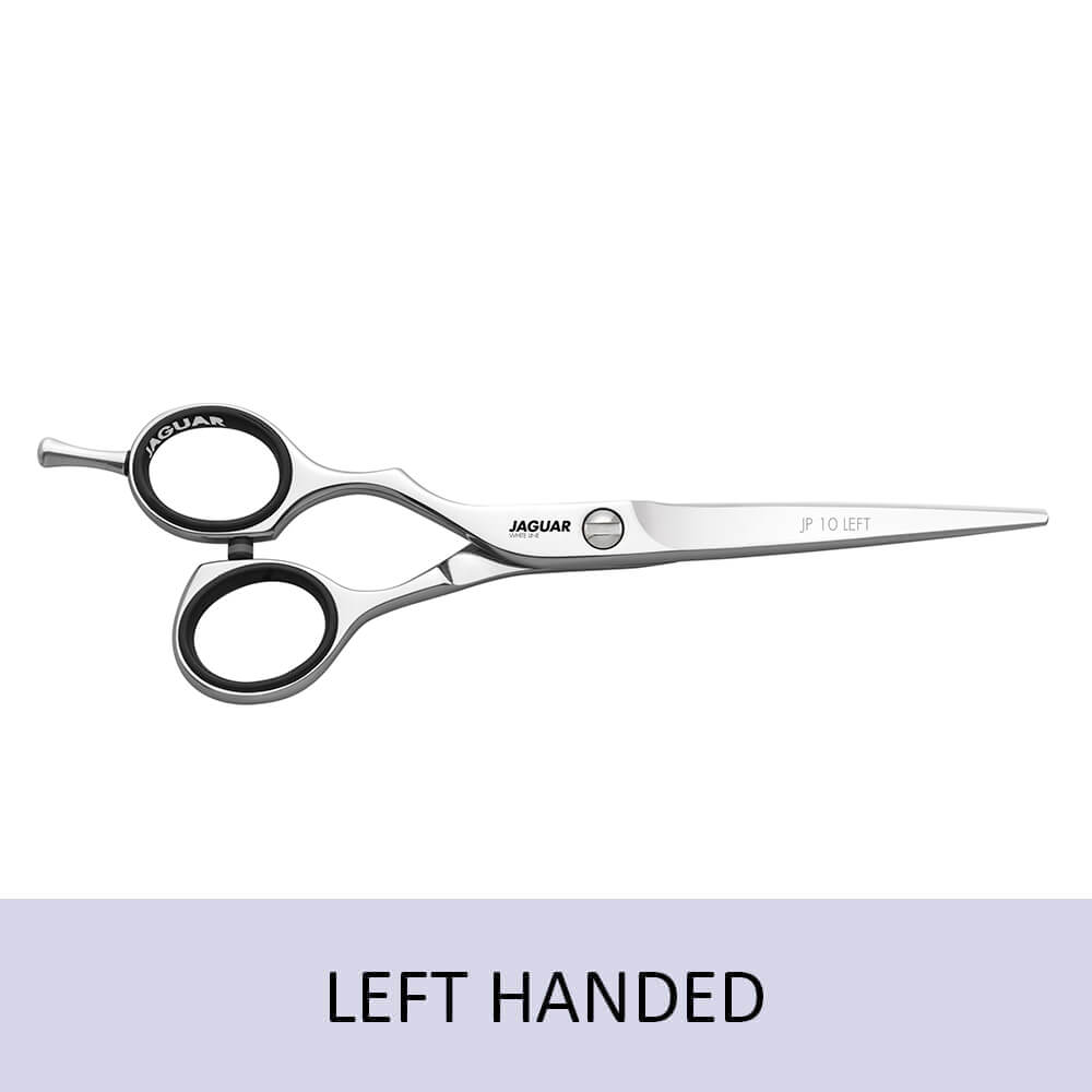 Image of JAGUAR White Line JP 10 Left Handed Hairdressing Scissors, 5.75-Inch Length, 0.02 kg,4030363106466