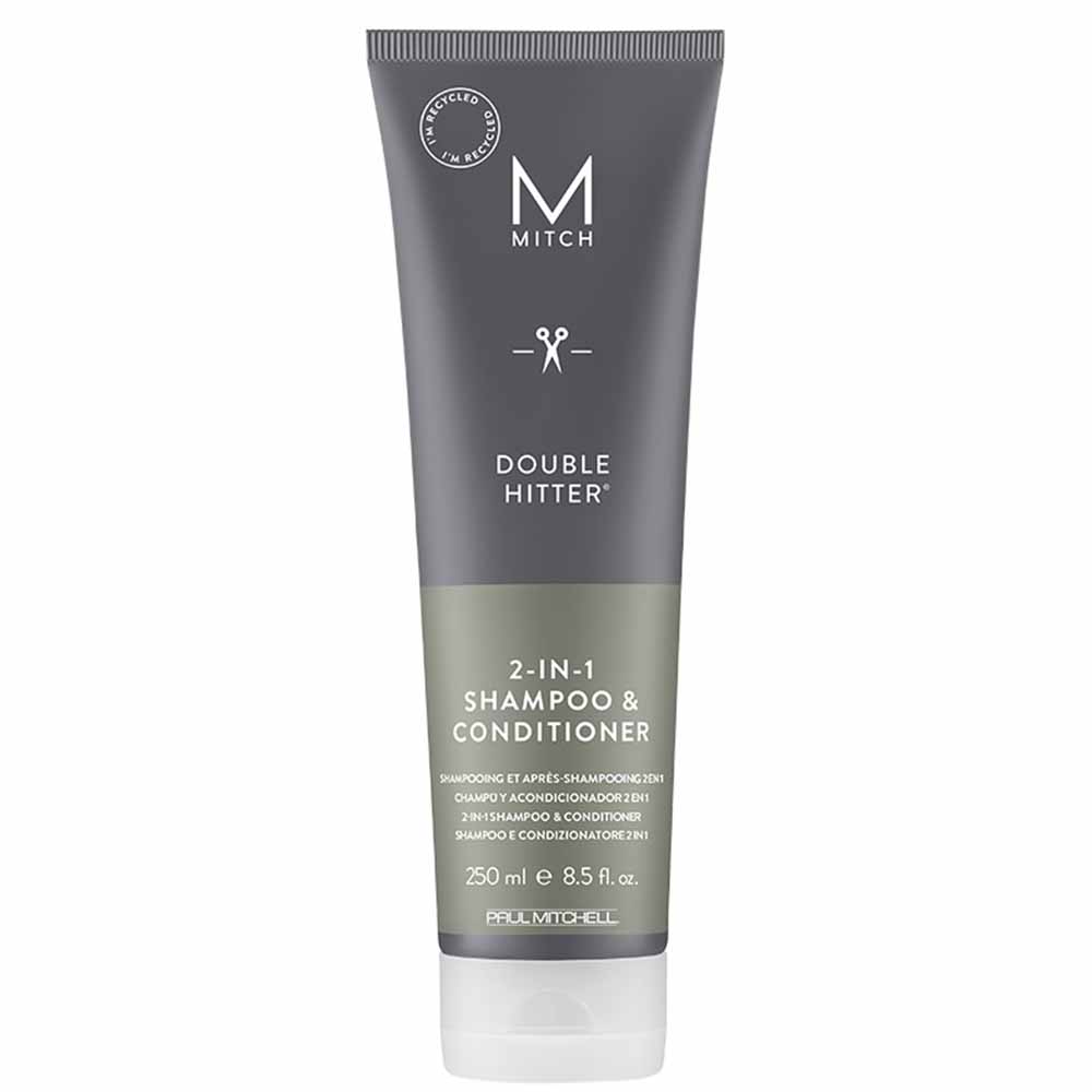 Mitch Double Hitter 2-in-1 Shampoo & Conditioner 250ml