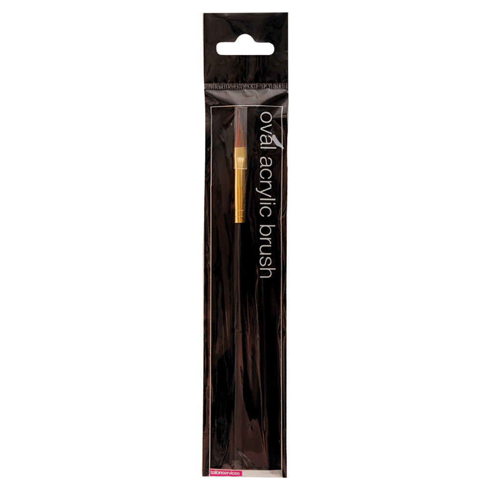 Salon Services Oval Acrylic Brush