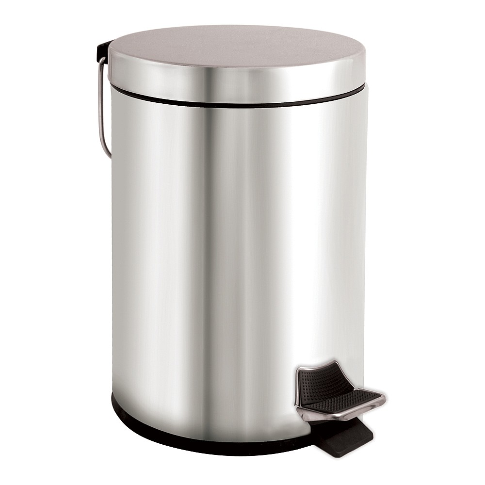 Bentley Brushware Stainless Steel Pedal Bin 5 Litre