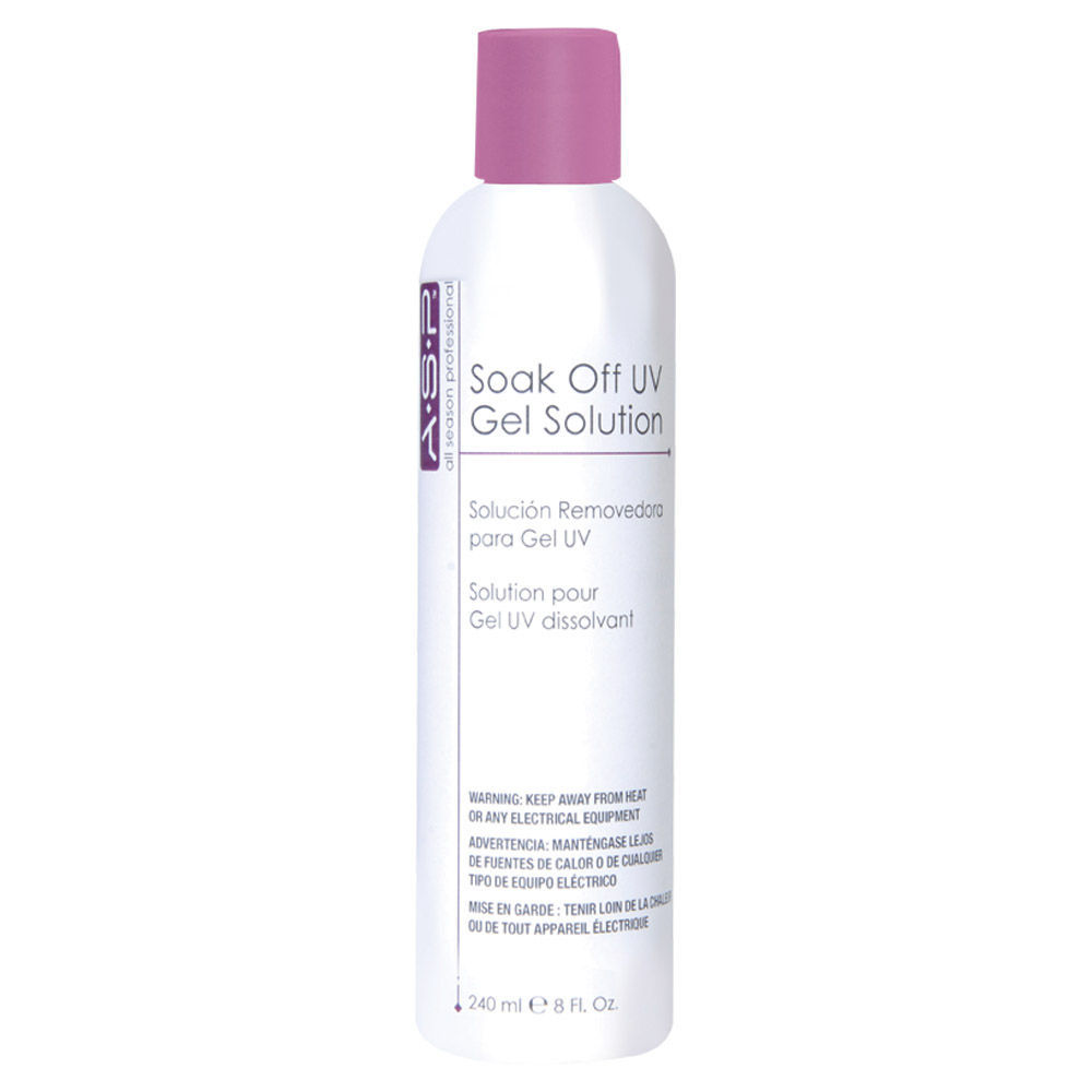 ASP Soak Off UV Gel Solution 240ml