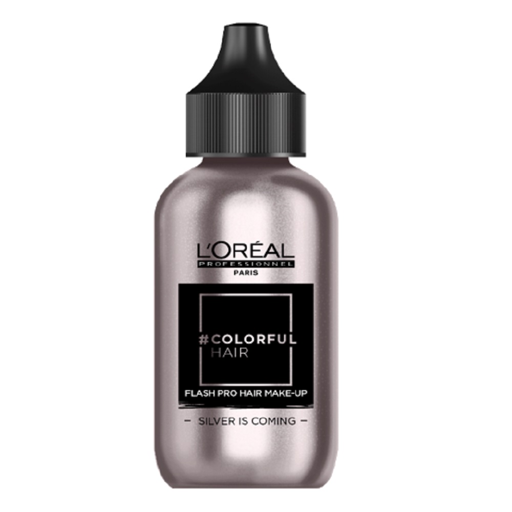 L’Oreal Professionnel #Colorfulhair Flash Pro Hair Make-Up Silver is Coming  60ml
