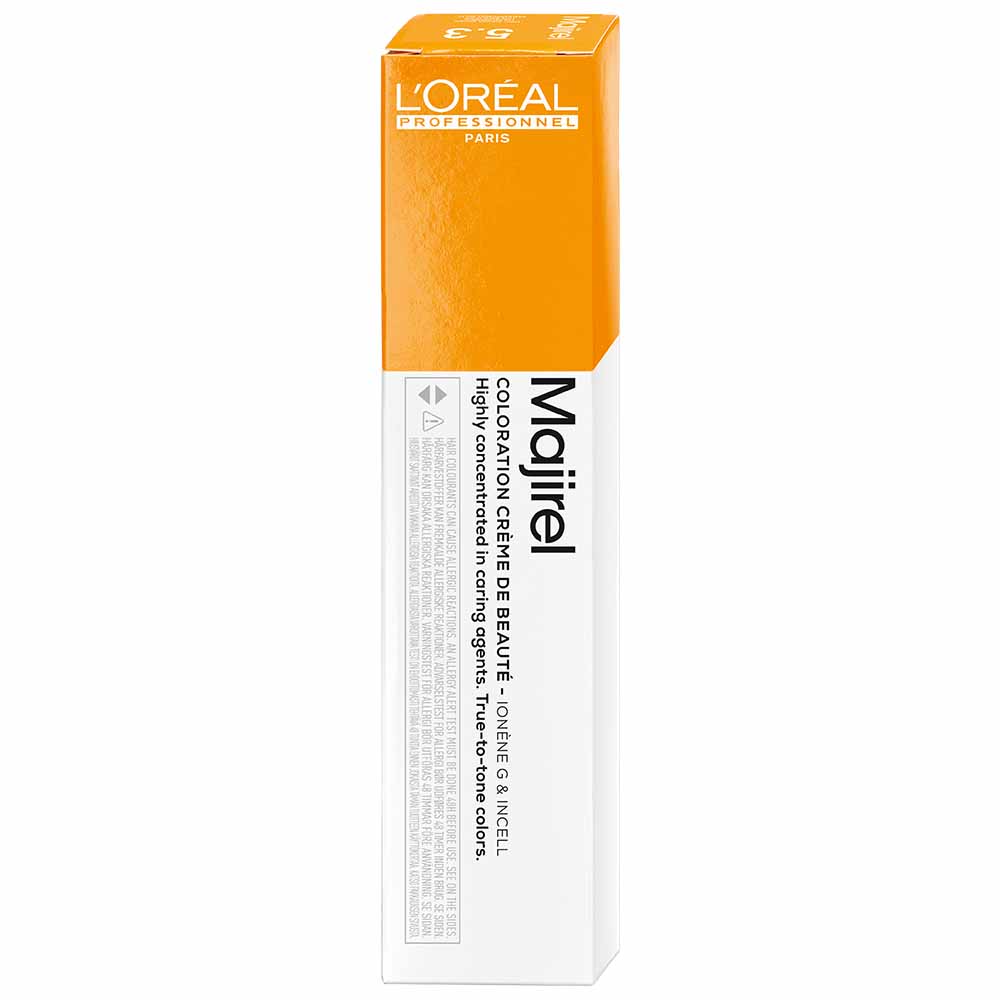 L’Oreal Professionnel Majirel Permanent Hair Colour - 6.3 Dark Golden Blonde 50ml