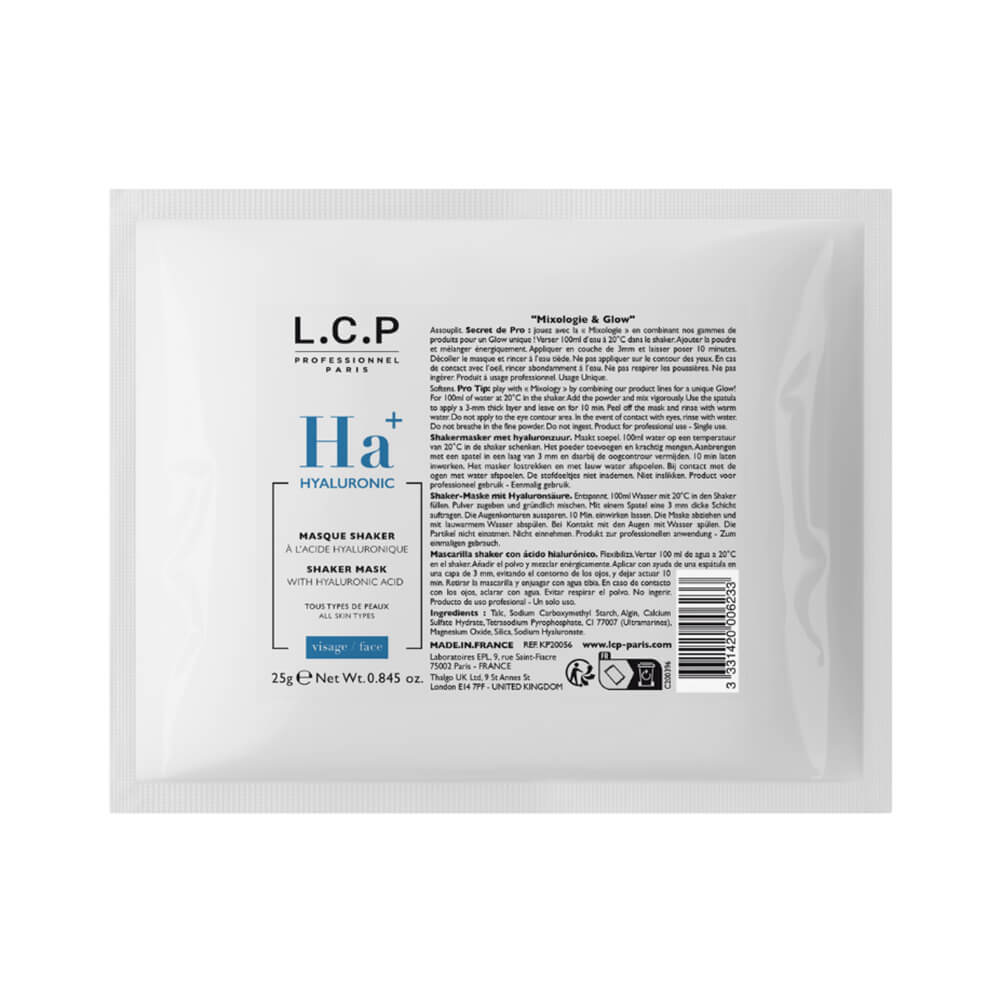 L.C.P Professionnel Paris Hyaluronic Acid Shaker Peel-Off Mask 25g