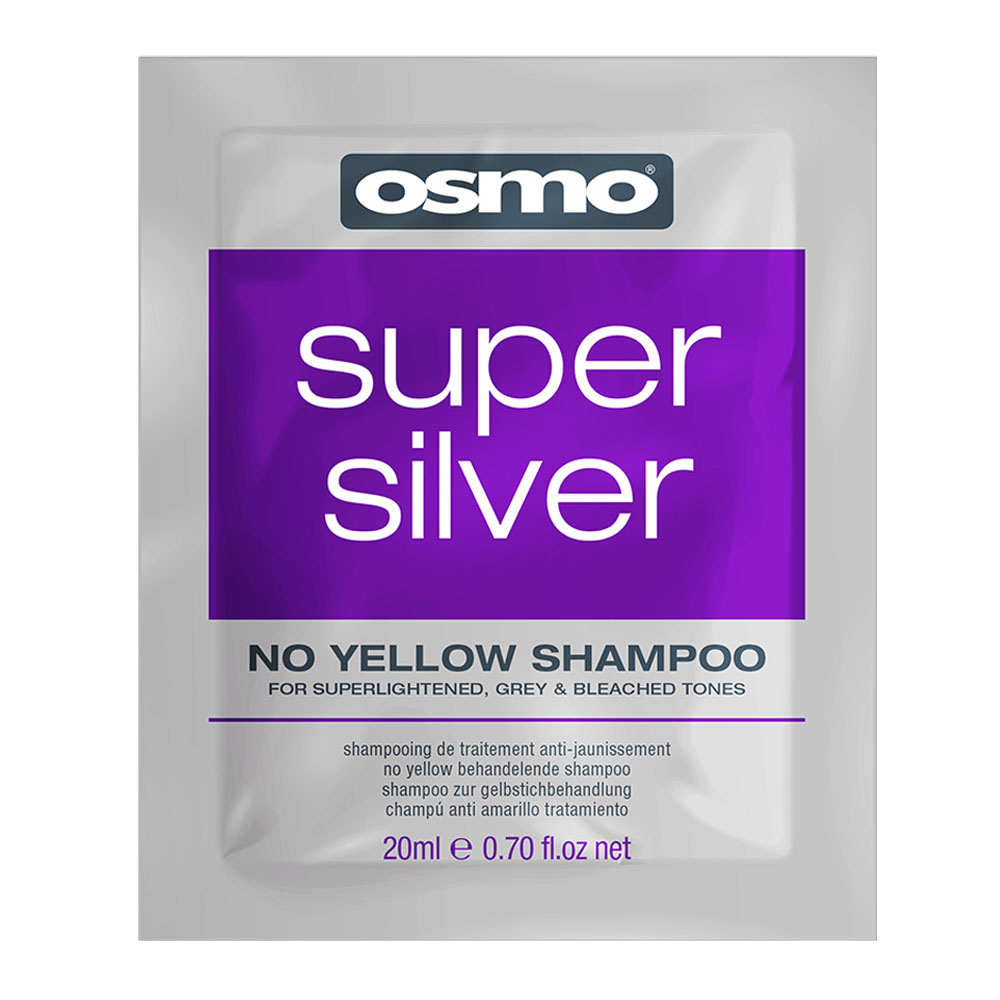 Osmo Super Silver No Yellow Shampoo Sachet 20ml