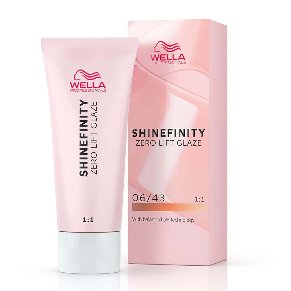 Wella Professionals Shinefinity Zero Lift Glaze - 06/43 Warm Copper Sunset 60ml