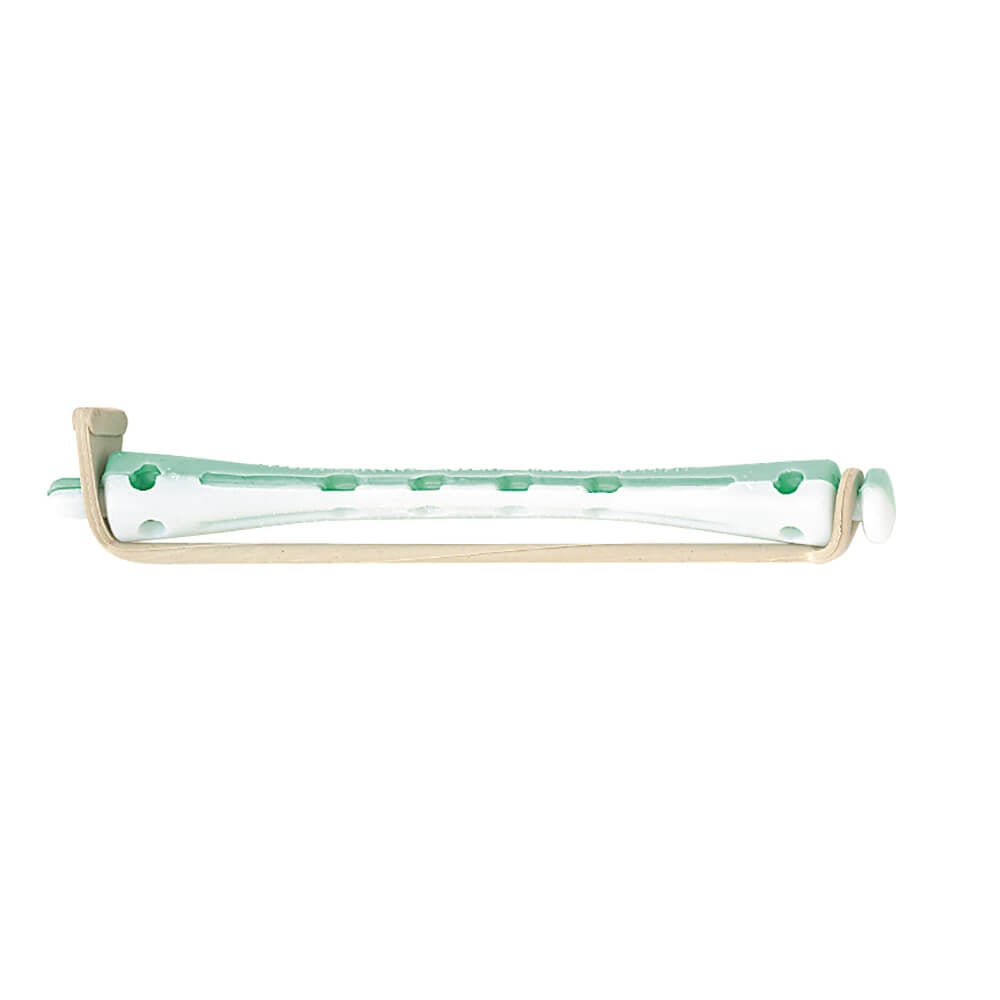 Sibel Vented Perm Rods Green/White, 6mm, Pack of 12