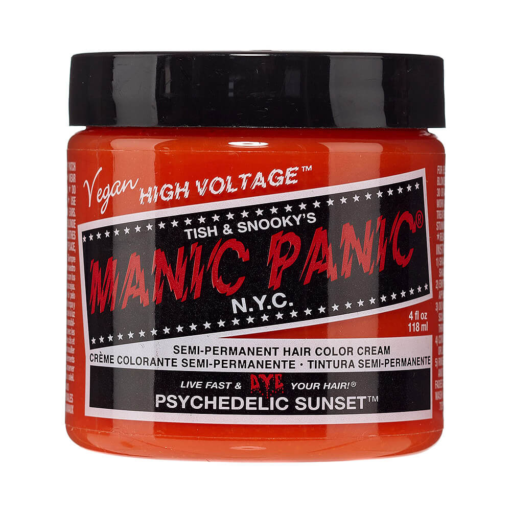 Manic Panic High Voltage Semi Permanent Hair Colour Cream - Psychadelic Sunset 118ml