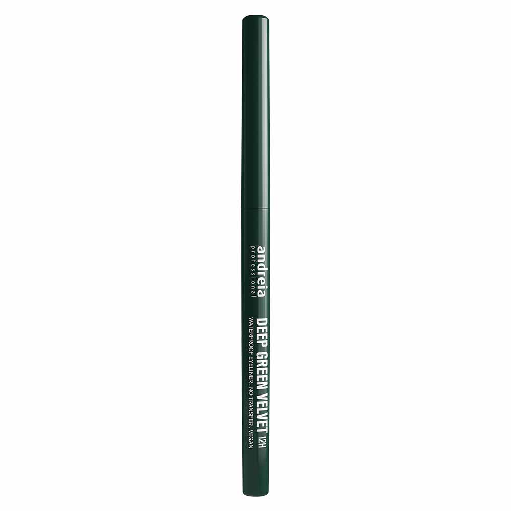 Andreia Professional Deep Green Velvet 12H, Waterproof Eyeliner - Deep Green 0.31g