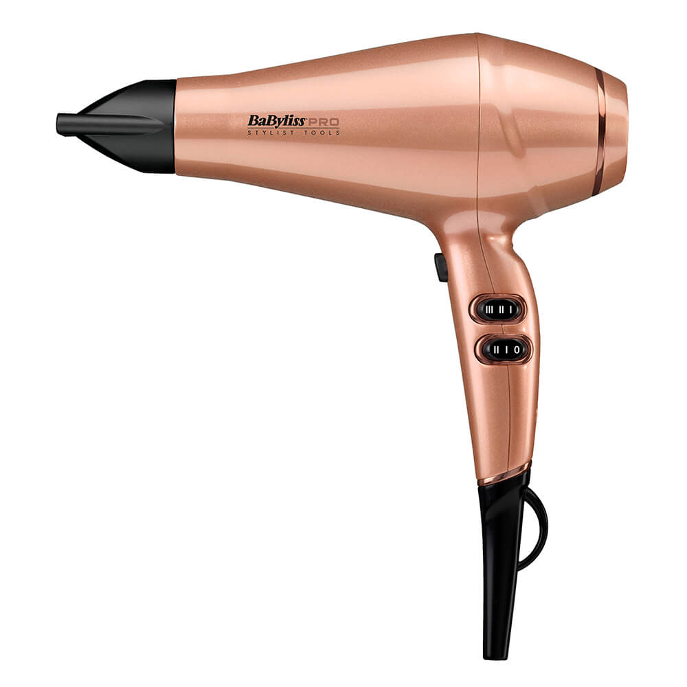 BaByliss PRO Keratin Lustre Dryer Rose Gold web only