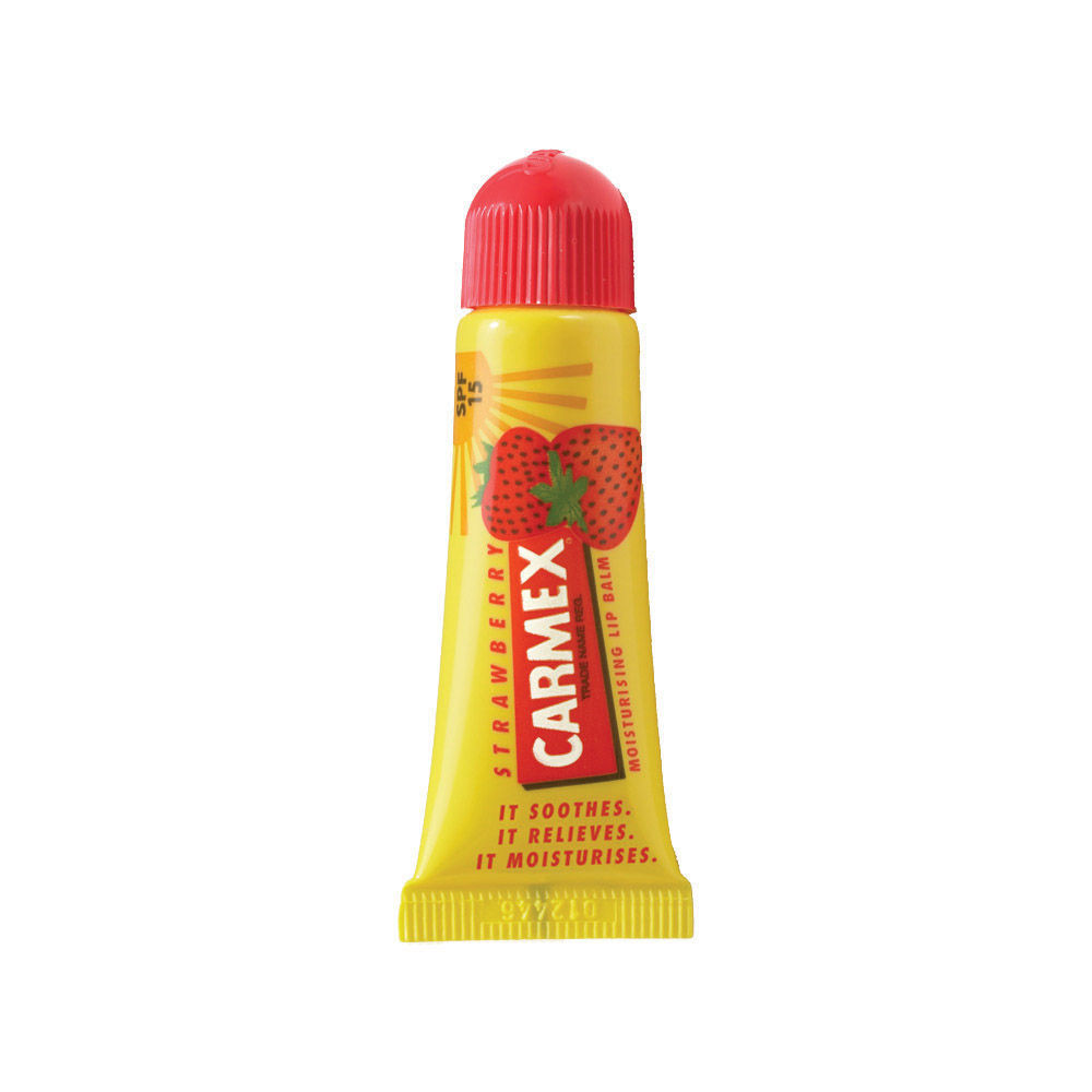 Carmex Classic Lip Balm Strawberry Tube 10g