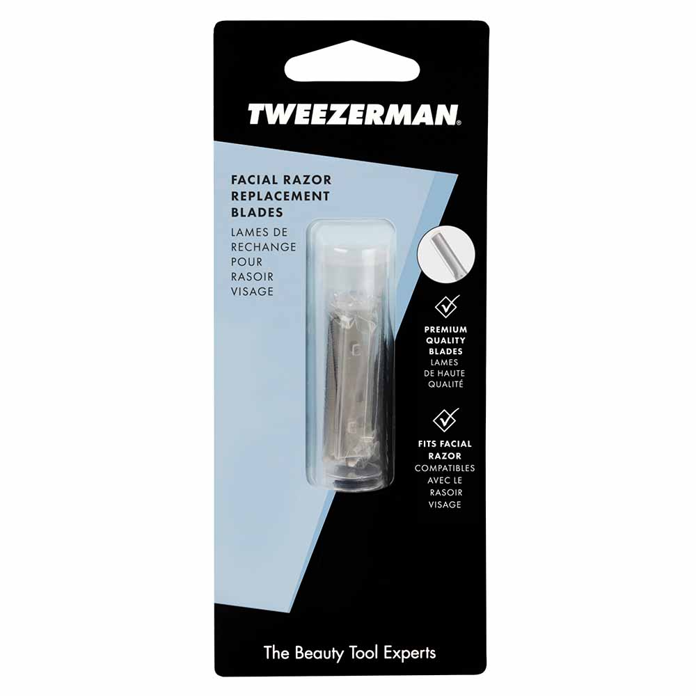 Tweezerman Facial Razor Replacement Blades