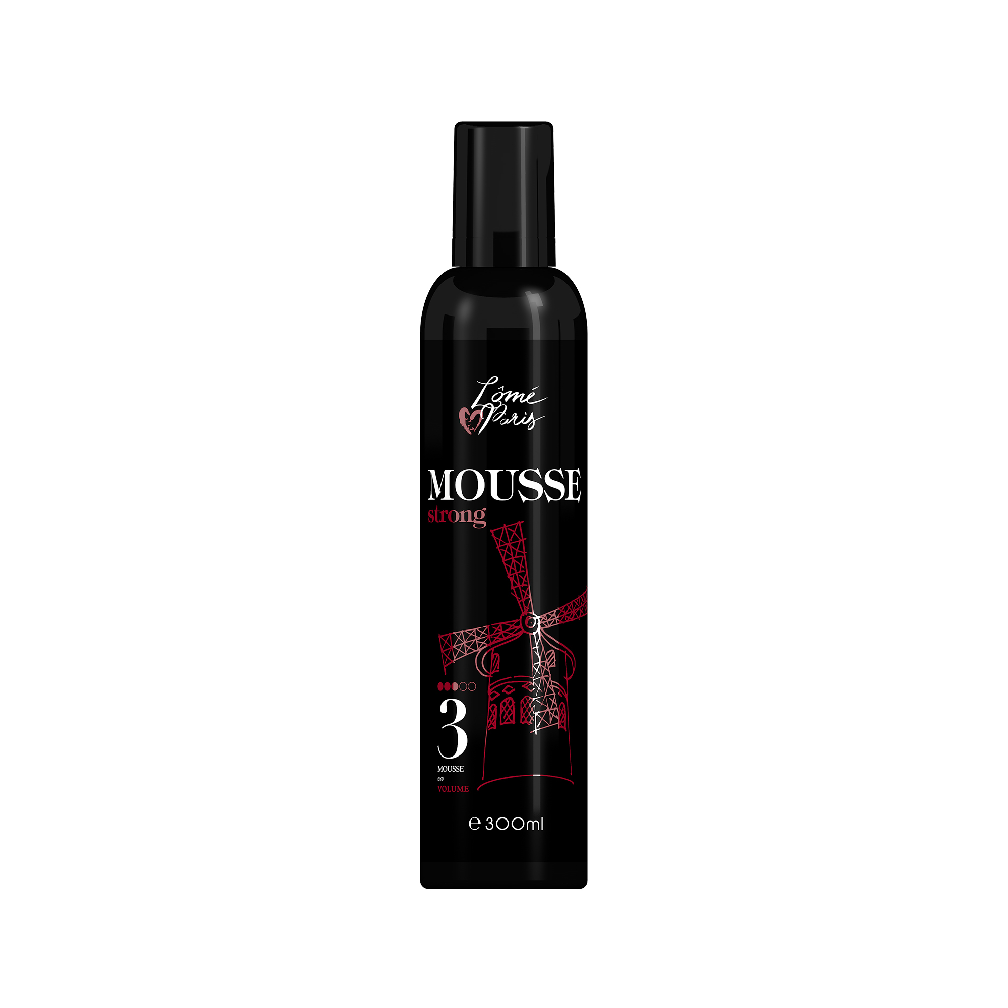Lome Paris Styling Mousse 4-Extra Strong 300ml