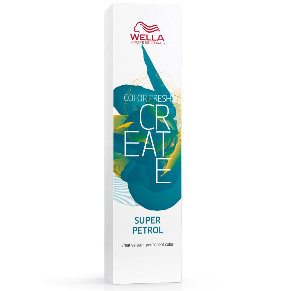 Wella Professionals Color Fresh Create Semi Permanent Hair Colour - Super Petrol 60ml