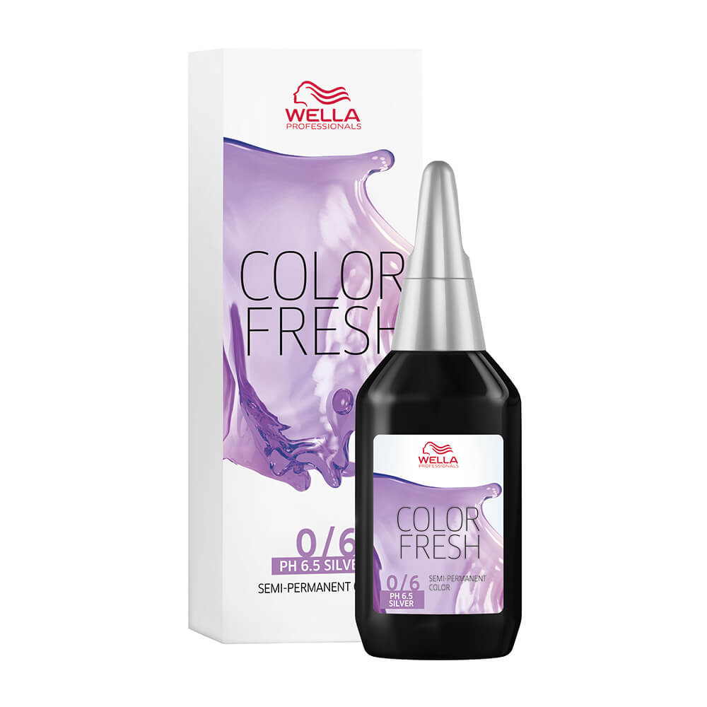 Wella Professionals Colour Fresh Semi Permanent Hair Colour - 0/6 Silver Violet 75ml