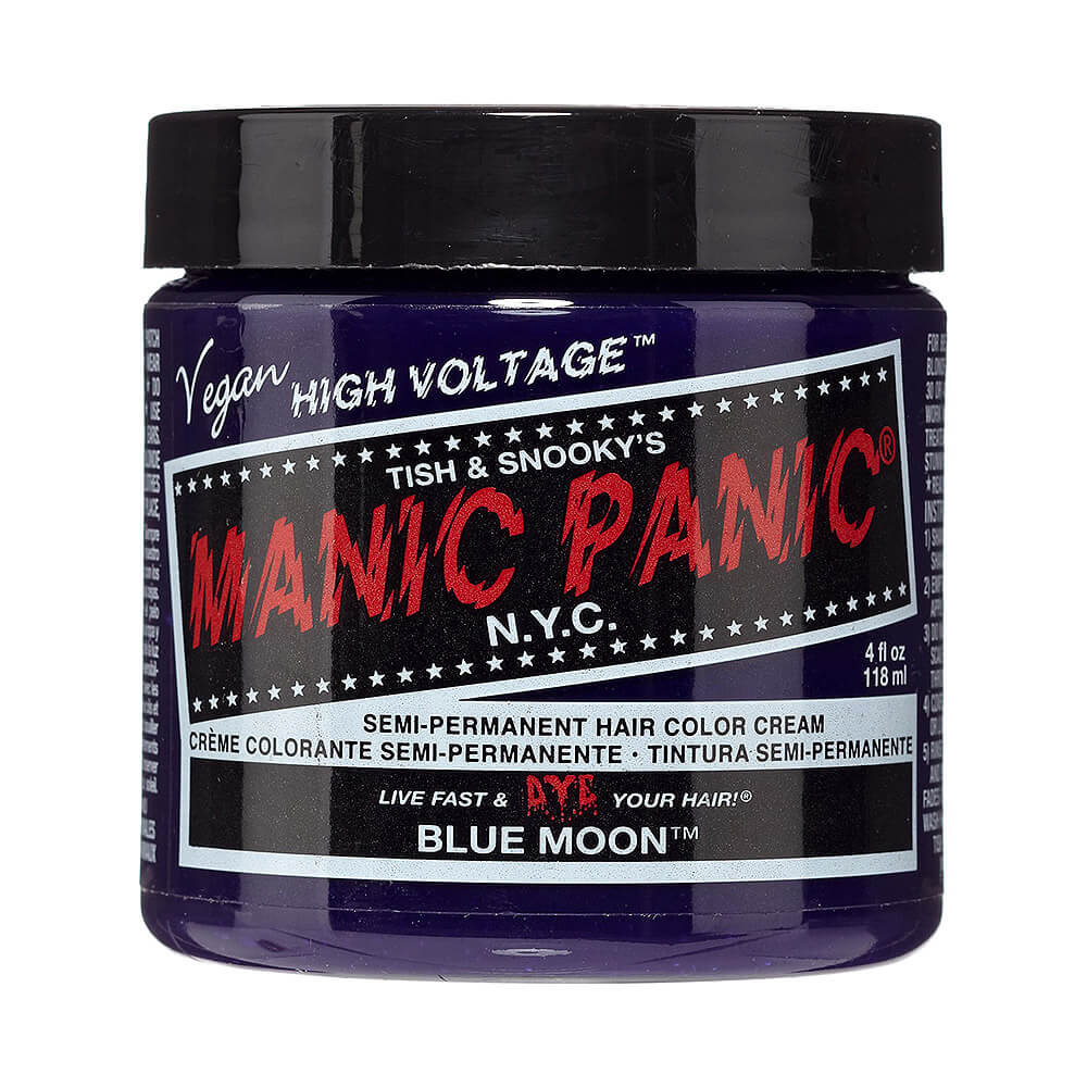 Manic Panic High Voltage Semi Permanent Hair Colour Cream - Blue Moon 118ml