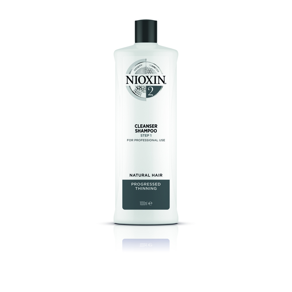 Wella Professionals Nioxin System 2 Cleanser Shampoo 1000ml