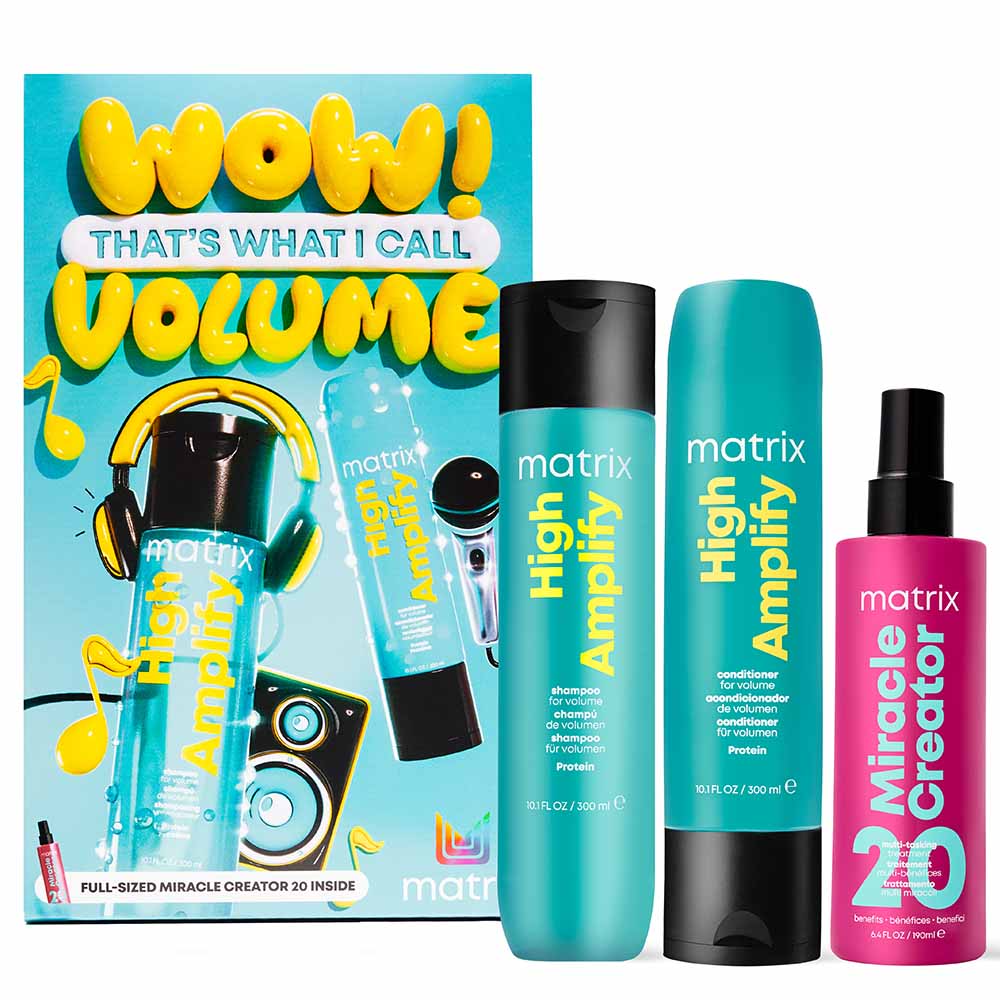 Matrix High Amplify Volumising Giftset for Fine Flat Hair Hair Shampoo Sally Beauty