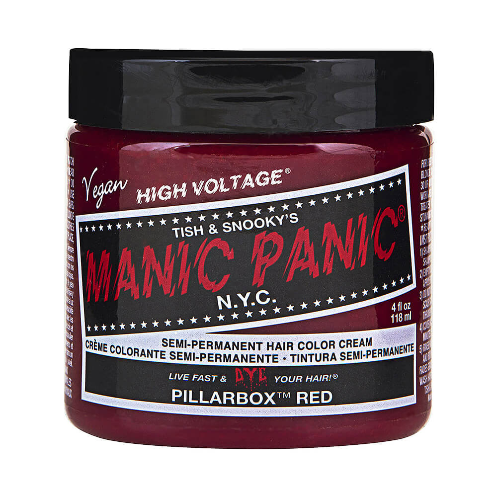 Manic Panic High Voltage Semi Permanent Hair Colour Cream - Pillarbox Red 118ml