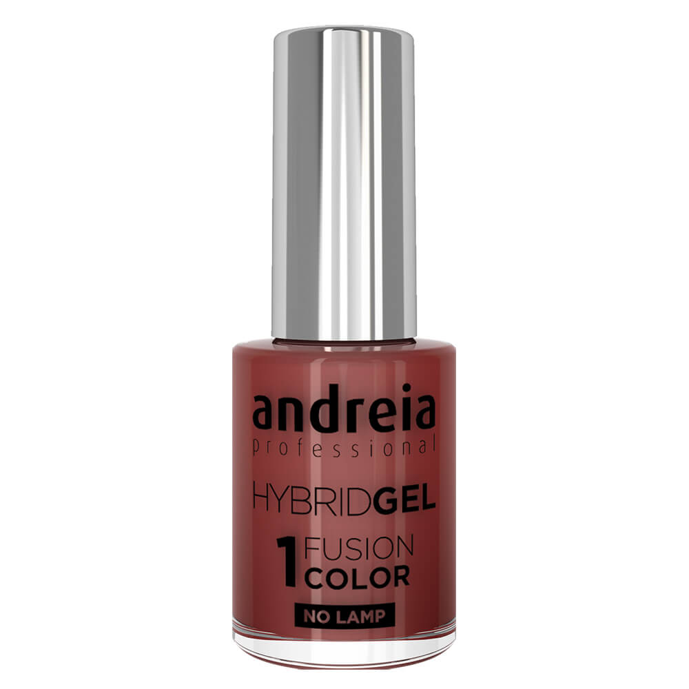 Andreia Professional Hybrid Gel Nail Polish - Fusion Color H62 Coffee Brown, 10.5ml