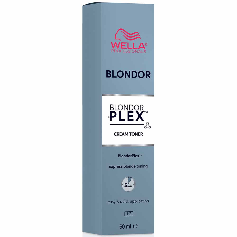 Wella Professionals Blondorplex Cream Toner - 81 Pale Silver 81g