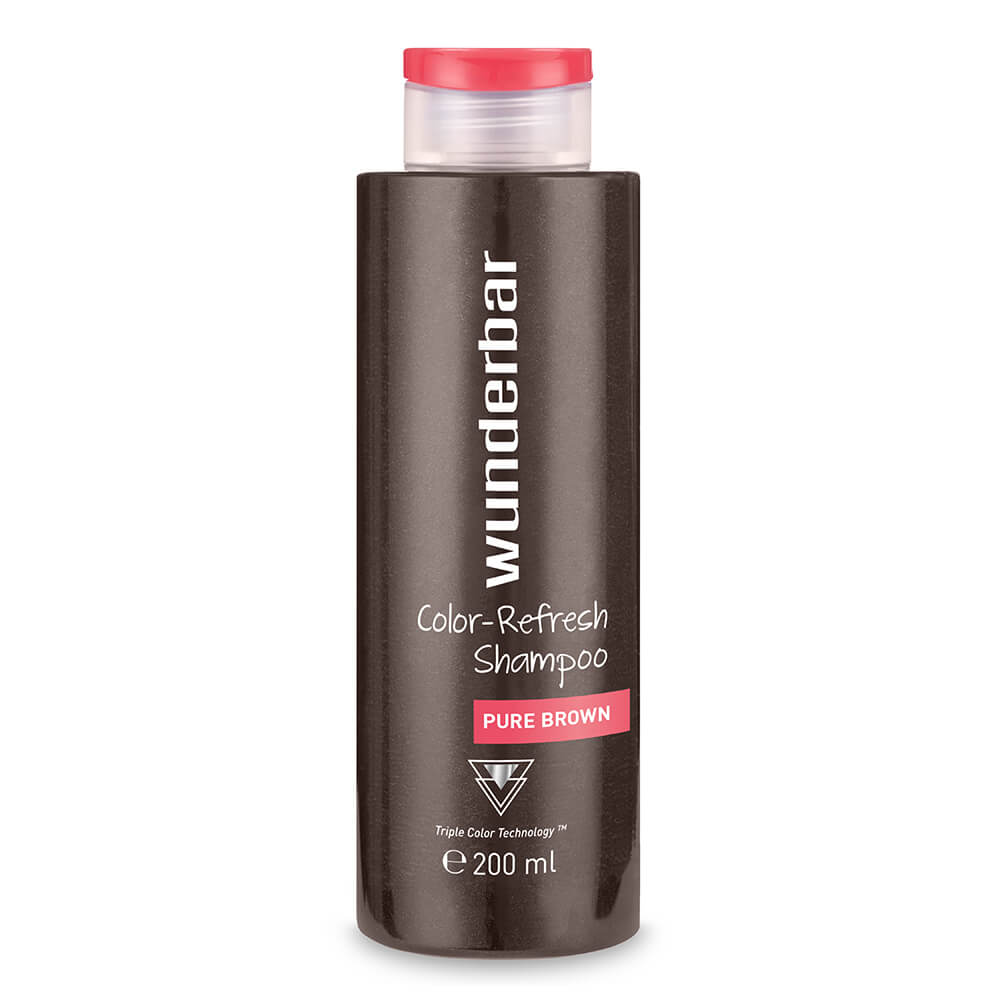Wunderbar Colour Refresh Shampoo - Pure Brown 200ml