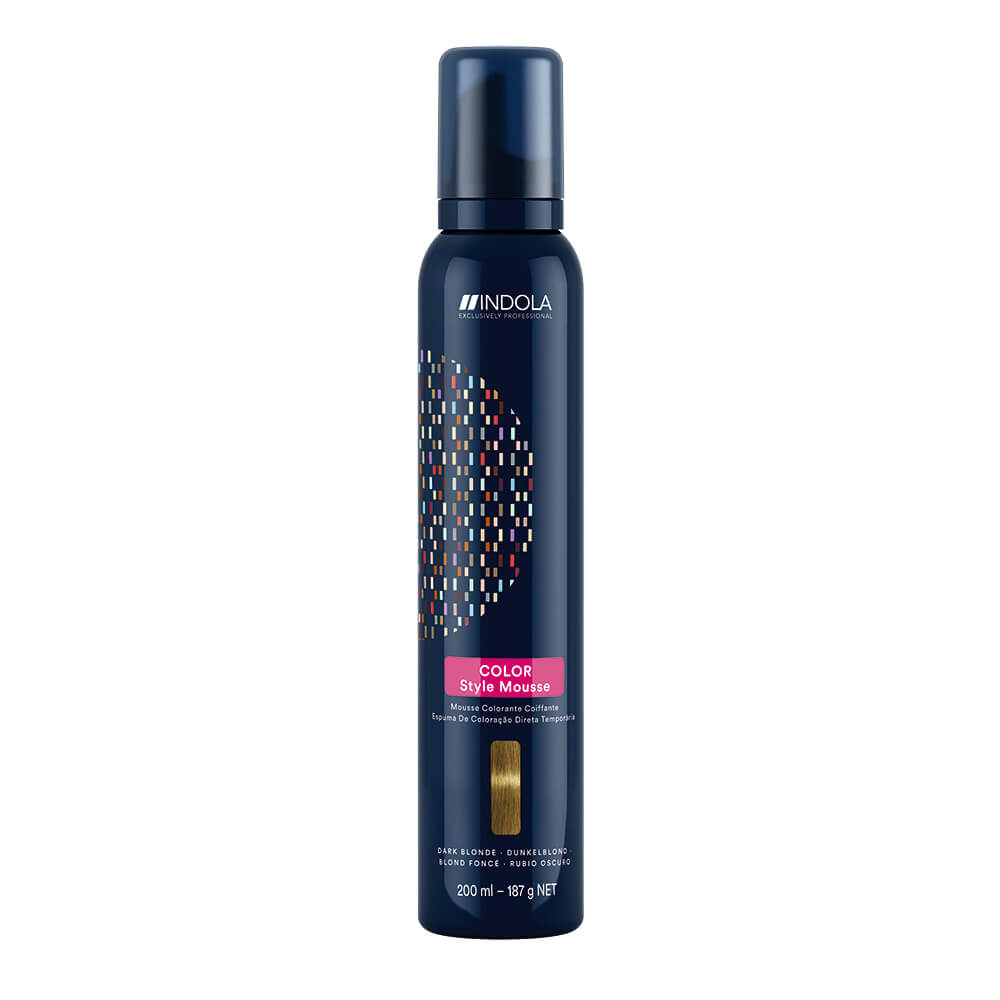 Indola Color Style Mousse Dark Blonde 200ml