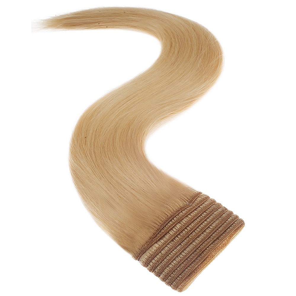 Satin Strands Weft Full Head Human Hair Extension - Malibu 22 Inch