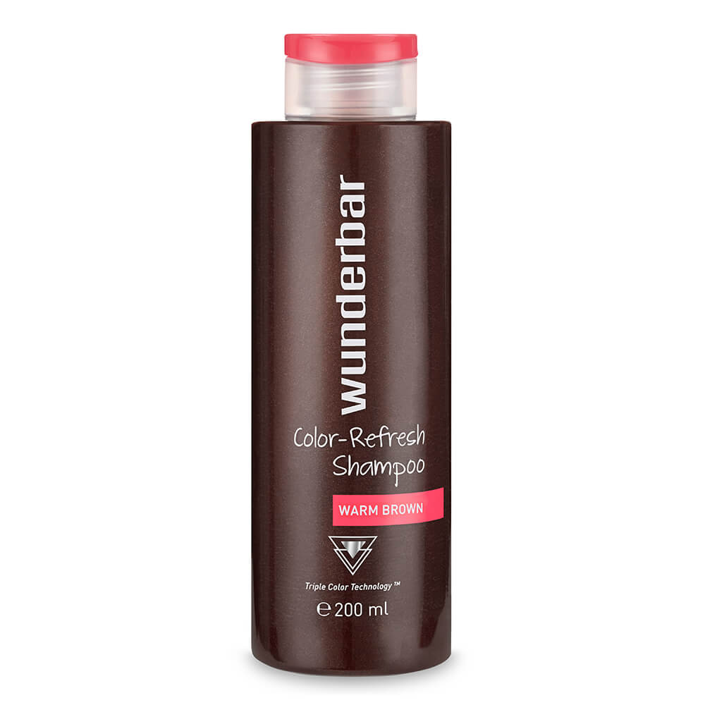 Wunderbar Colour Refresh Shampoo - Warm Brown 200ml