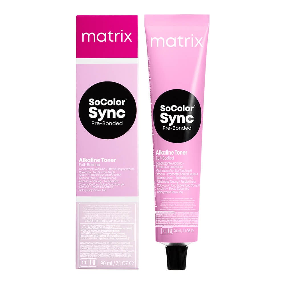 Matrix SoColor Sync Pre-Bonded Alkaline Toner, Neutral Palette - 7NV 90ml