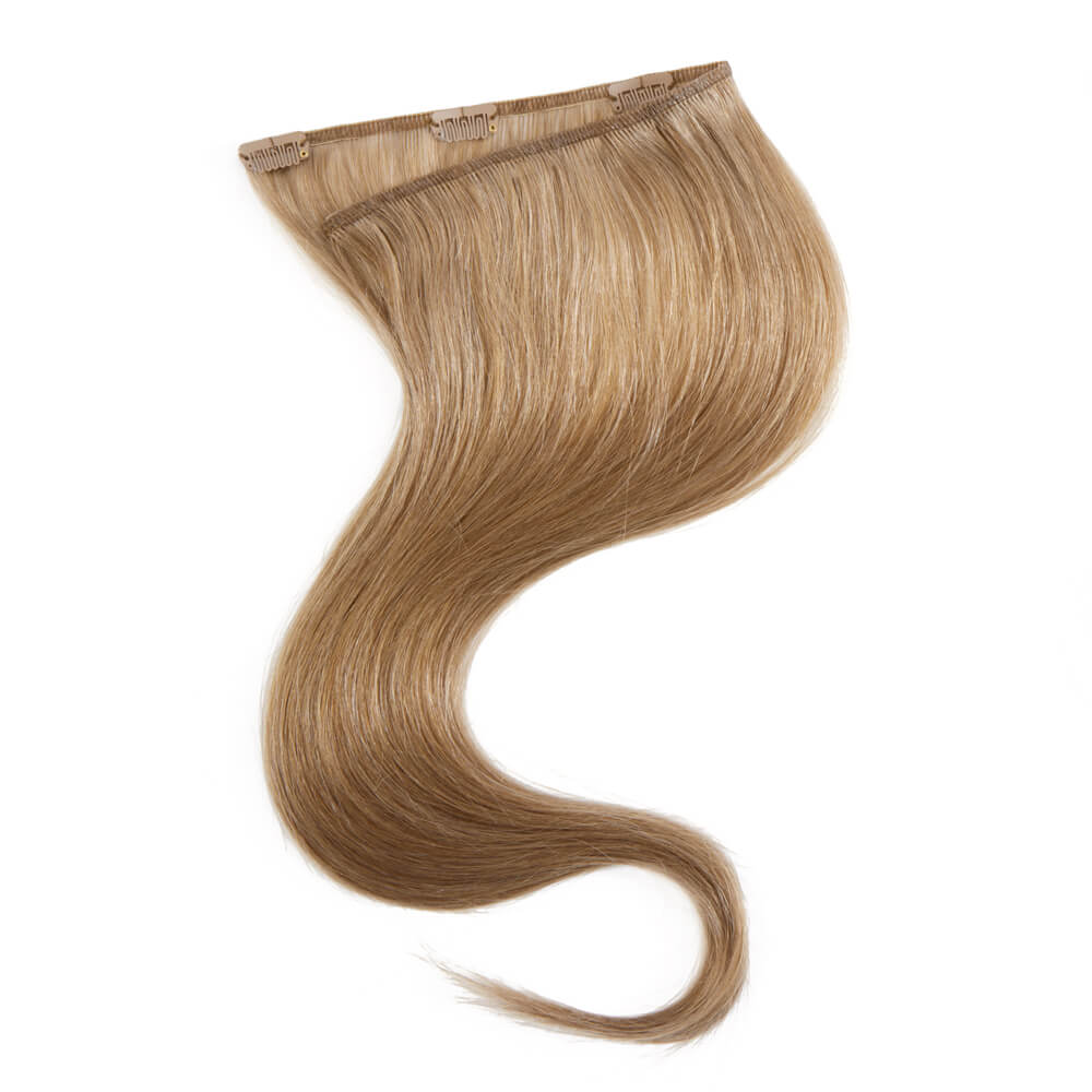 Wildest Dreams 100% Human Hair Clip-In Extensions, Single Weft, 18 inch/21g - 12 Golden Blonde