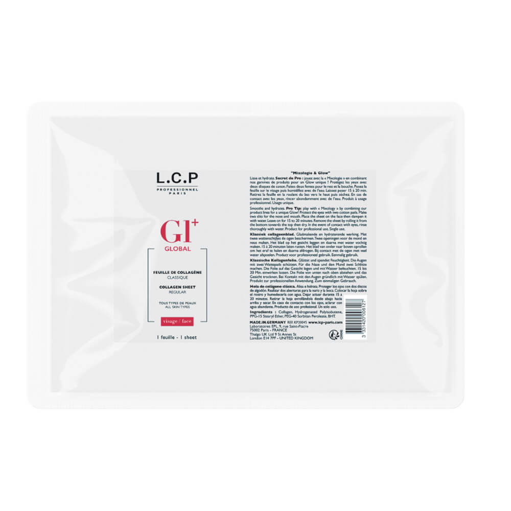 L.C.P Professionnel Paris Global Anti-Ageing Collagen Sheet Mask