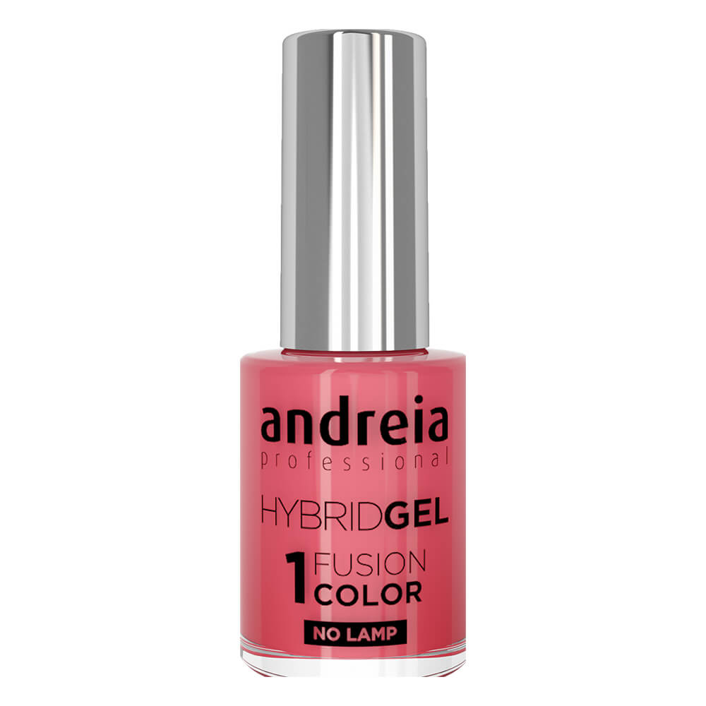 Andreia Professional Hybrid Gel Nail Polish - Fusion Color H17 Glossy Pink, 10.5ml